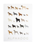 AlphaDog Alphabet Print