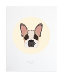 French Bulldog Custom Pet Portrait by Anne Green Design