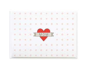 XOXO Heart Mother's Day Card