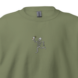 *Pre-order* Skeleton Running with Coffee Sweatshirt