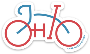 Bike Ohio Sticker