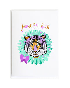 Jungle Bell Rock Holiday Card