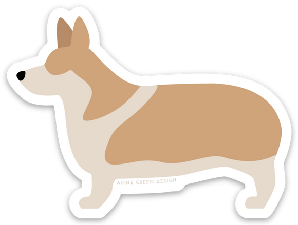 Corgi Sticker