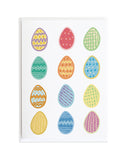 Easter Eggs Greeting Card