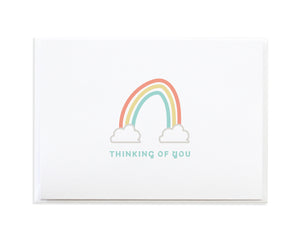 Rainbow Thinking of You Card