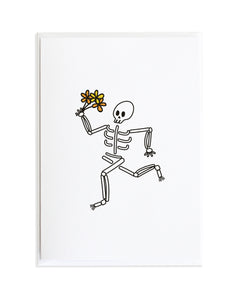 Skeleton Card