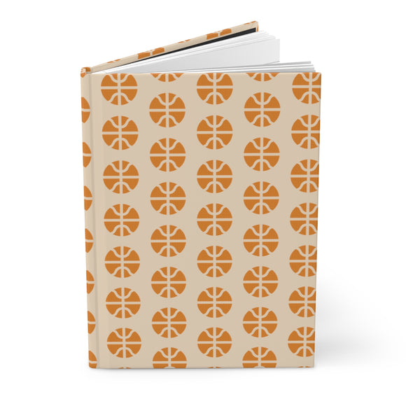 Basketball Hardcover Journal