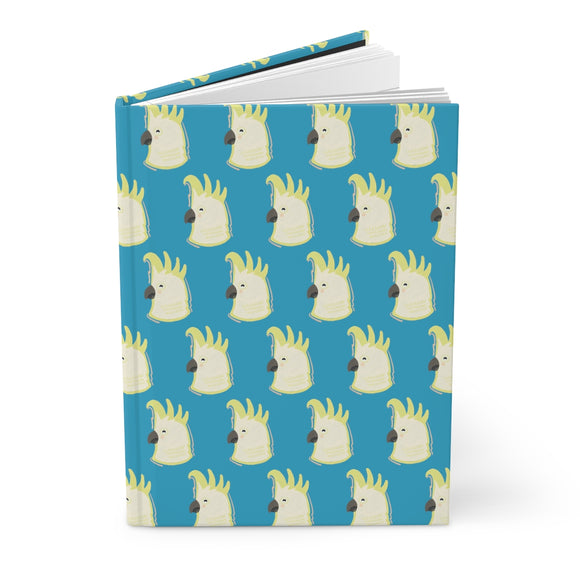 Cockatoo Hardcover Journal