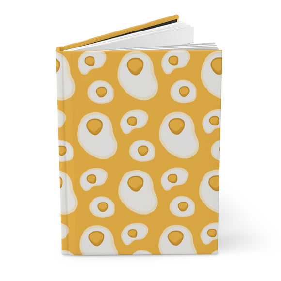 Fried Eggs Hardcover Journal
