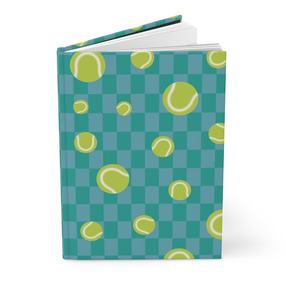 Tennis Hardcover Journal
