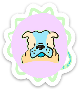 Bulldog Sticker