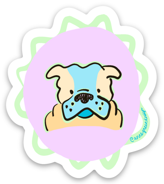 Bulldog Sticker