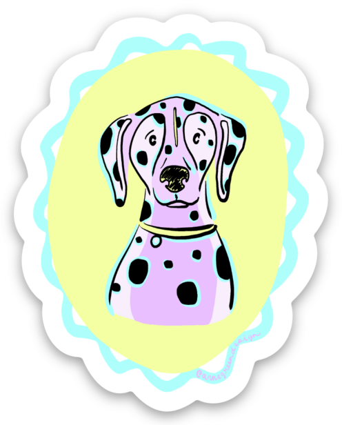 Dalmatian Sticker