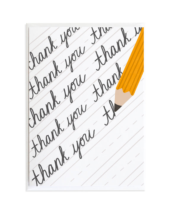 Handwritten Thank You