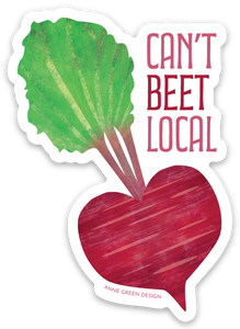 Can't Beet Local Sticker