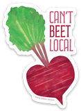 Can't Beet Local Sticker