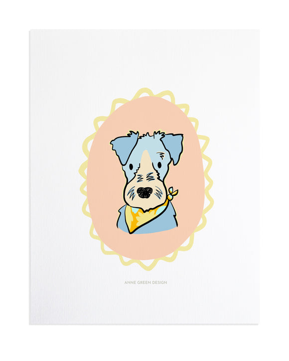 Custom Neon Animal Portrait