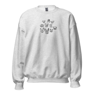 *Pre-order* Dog Faces Sweatshirt