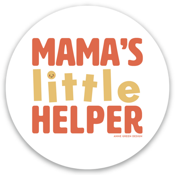 Mama's Little Helper Sticker