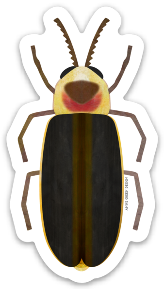 Firefly Lightning Bug Sticker