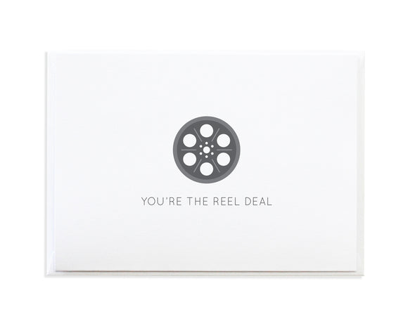 Film Reel Deal Card