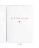 Interior: Thank you from the bottom of my heart Thank You Card by Anne Green Design