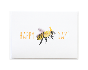 Bee Day Birthday Card