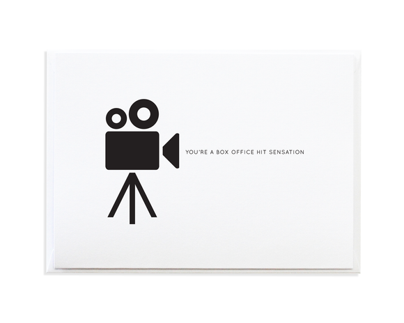 Box Office Greeting Card