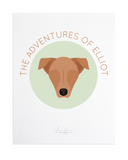 Chihuahua Mix Custom Pet Portrait by Anne Green Design