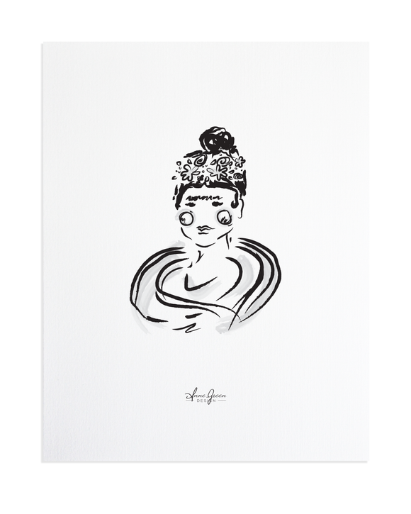 Bold Female - Frida Kahlo Print