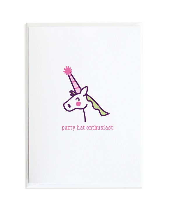 Unicorn Birthday Card by Anne Green Design