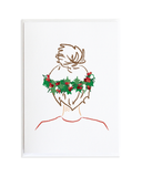 Holiday Top Knot Card