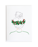 Holiday Top Knot Card