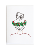 Holiday Top Knot Card