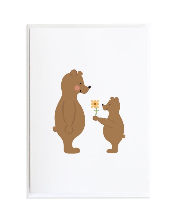 Mama and Baby Bear Card