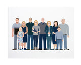 Custom Family Portrait (Digital File)