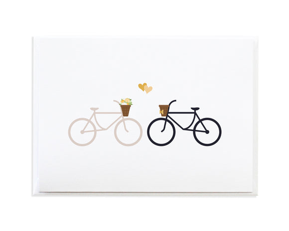 Bike Wedding Card