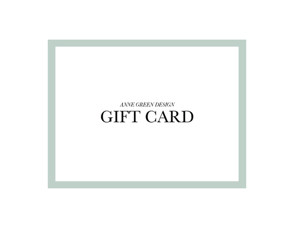 *Anne Green Design Gift Card!