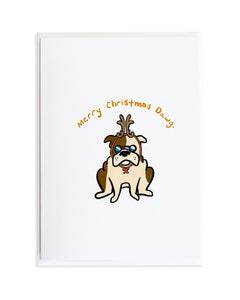 Merry Christmas Dawg Holiday Card