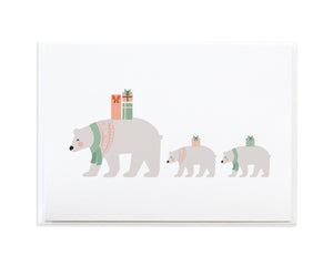Polar Bear Express Holiday Card