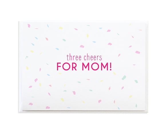 Three Cheers for Mom Card