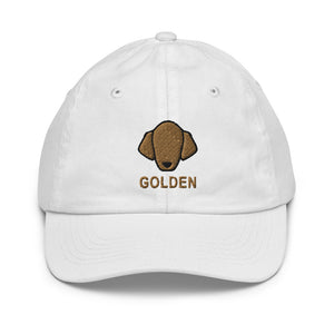 Kids Baseball Cap - GOLDEN Golden Retriever