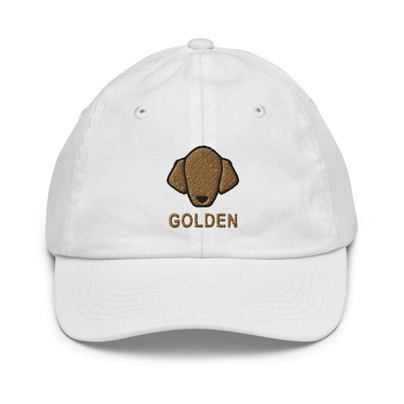 Kids Baseball Cap - GOLDEN Golden Retriever